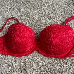 Red bra